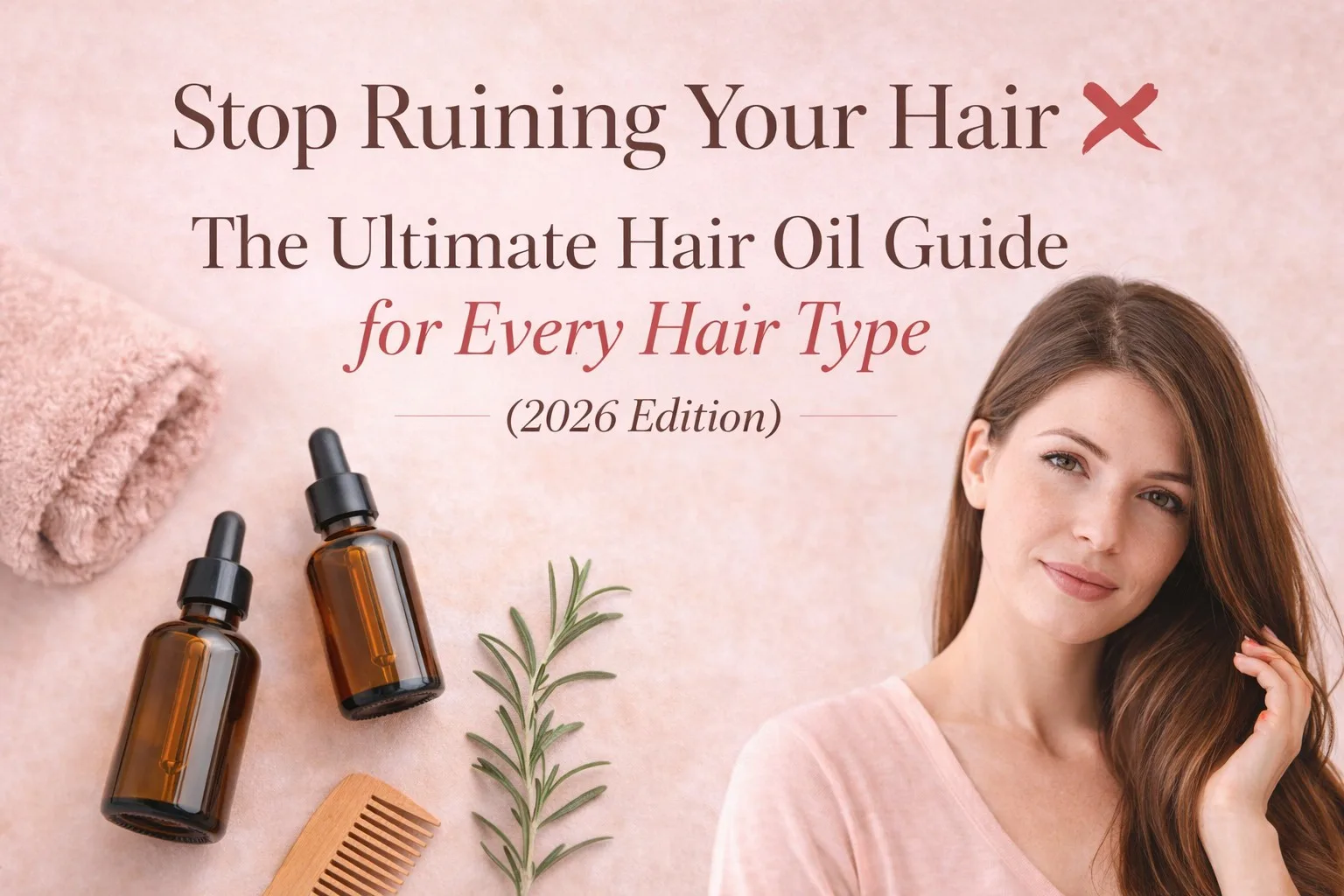 Stop Ruining Your Hair β The Ultimate Hair Oil Guide for Every Hair Type (2026 Edition)